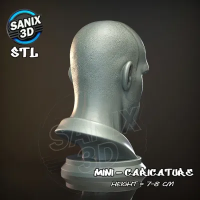 Mini / Jason Statham ( STL File )