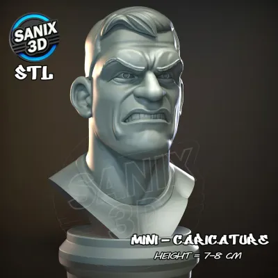 Mini / John Cena ( STL File ) Mini / John Cena ( STL File )