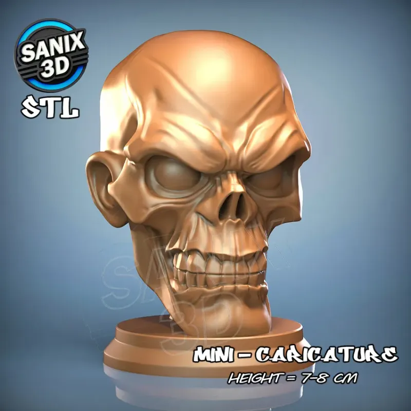 Mini / Red Skull ( STL File )