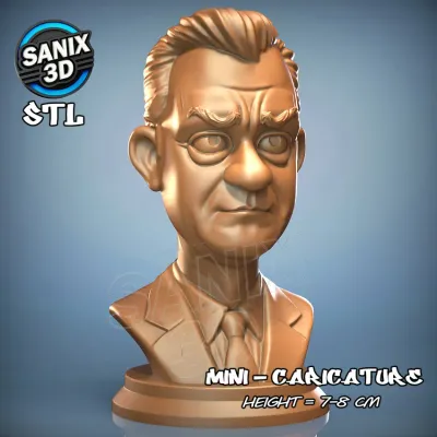 Mini / Tom Hanks ( STL File )