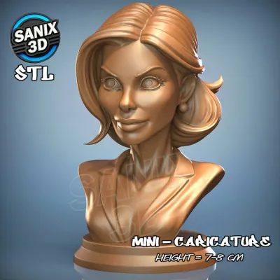 Mini / Sandra Bullock ( STL File )