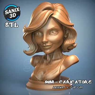 Mini / Cameron Diaz ( STL File )