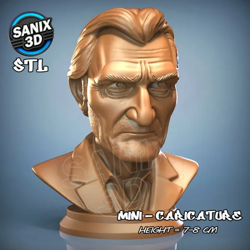 Mini / Liam Neeson ( STL File )