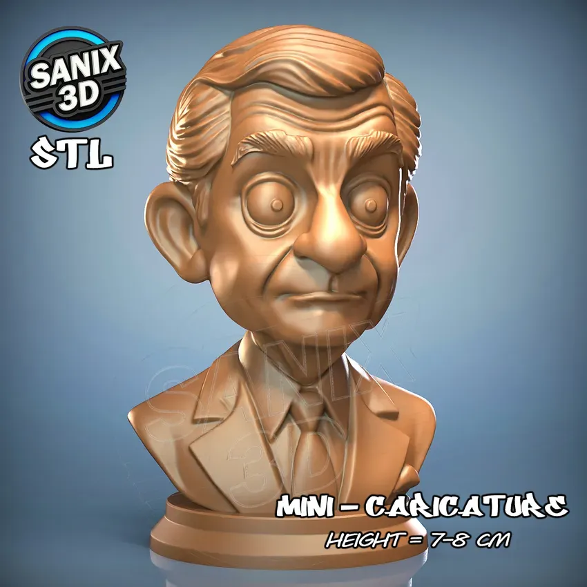 Mini / Mr. Bean ( STL File )