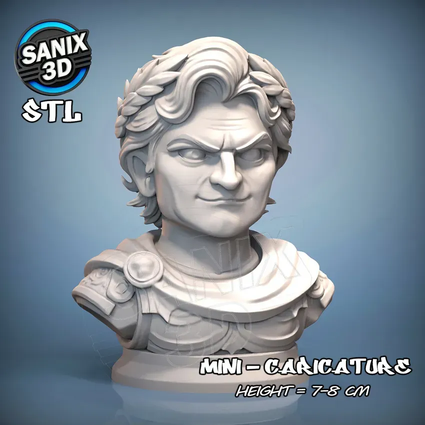 Mini / Alexander the Great (Alexander III of Macedon) ( STL File )