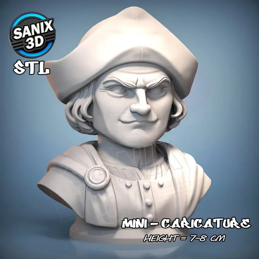 Mini / Christopher Columbus ( STL File )