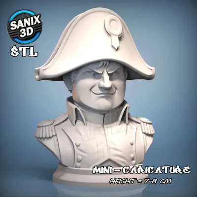 Mini / Napoleon Bonaparte ( STL File )