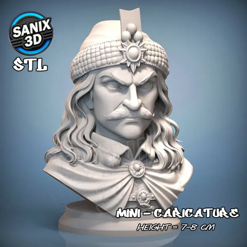 Mini / Vlad Tepes III (Dracula) ( STL File )