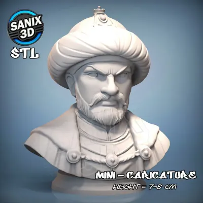 Mini / Mehmed II (Mehmed the Conqueror) ( STL File )