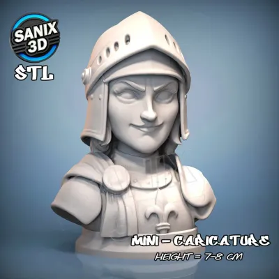 Mini / Joan of Arc ( STL File )