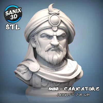 Mini / Saladin (Salah ad-Din) ( STL File )