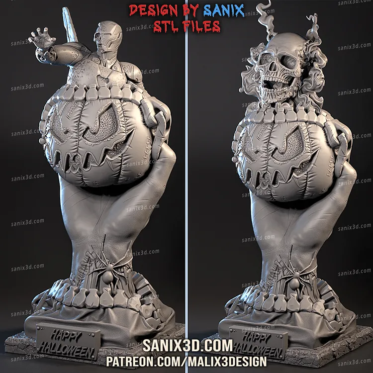 Bad Dream ( Halloween project ) - STL Files