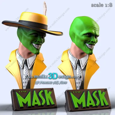 The MASK ( bust ) - STL Files