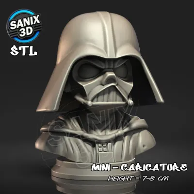Mini / Darth Vader ( STL File )