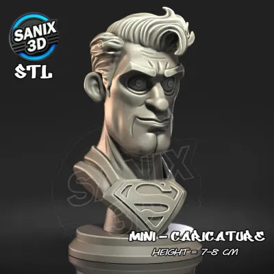 Mini / SUPERMAN ( STL File )