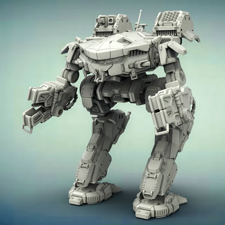 Mech King Crab - 3D Printable Model | Assembly