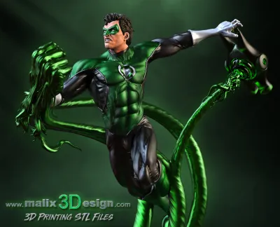 Green Lantern - STL files