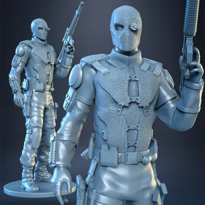 Deadshot - 3D Printable Model
