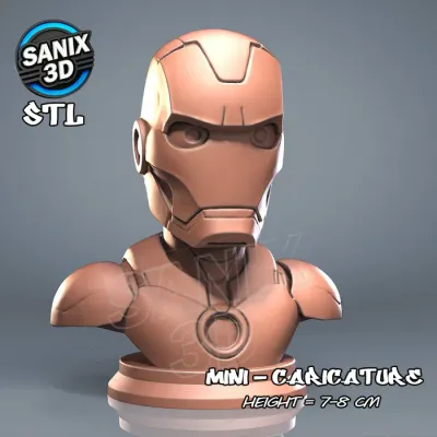 Mini / Iron Man ( STL File )