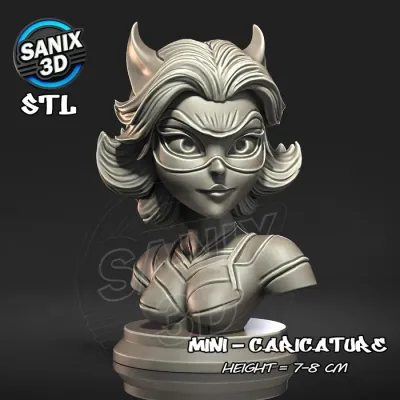 Mini / CATWOMAN ( STL File )