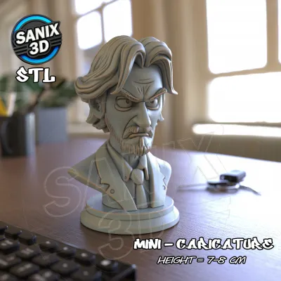 Mini / John Wick ( STL File )