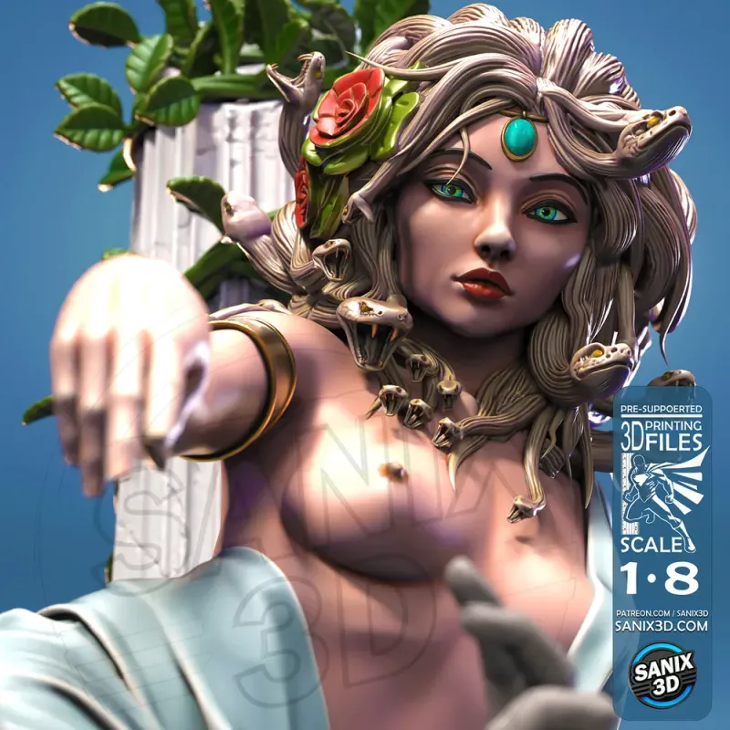 MEDUSA ( Diorama ) - 3D Printing Files