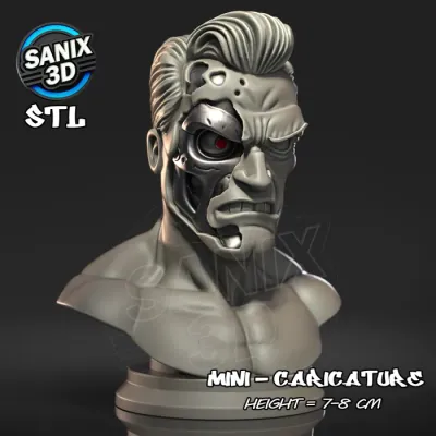 Mini / TERMINATOR T-800 ( STL File )