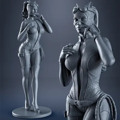 CATWOMAN - 3D Printable Model