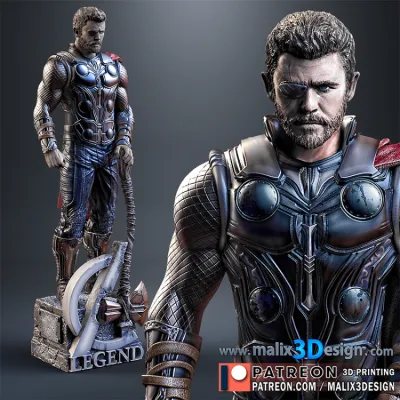 LEGEND / The God of Thunder - STL Files
