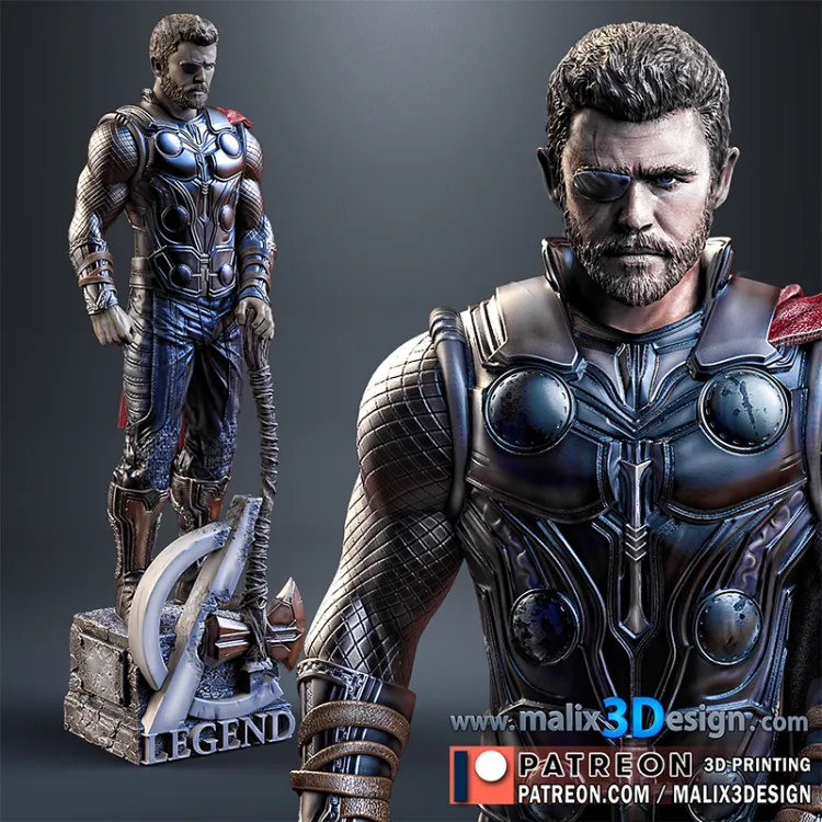 LEGEND / The God of Thunder - STL Files