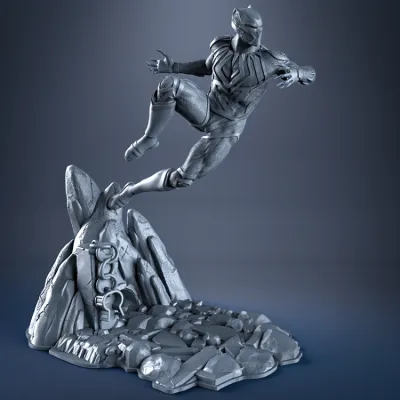 Panther - 3D Printable Model