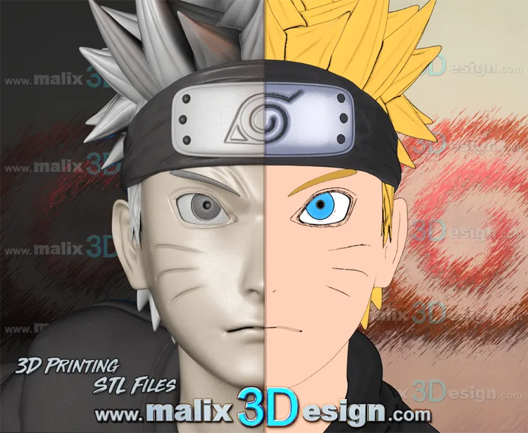 NARUTO - 3D Printing Files STL