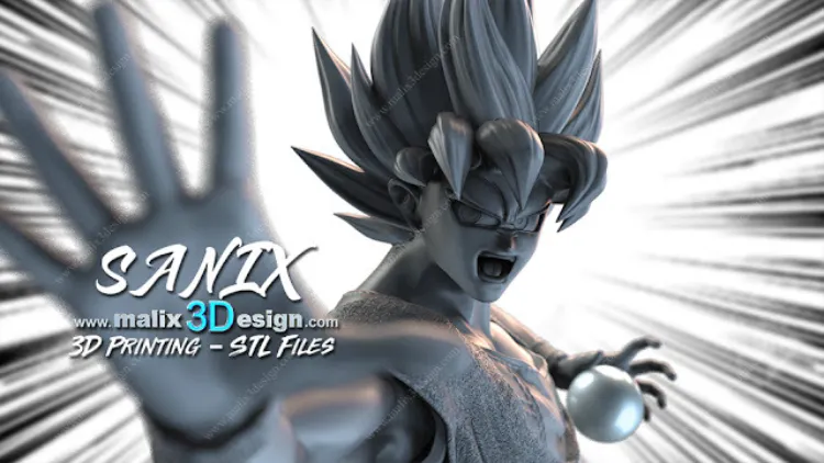 GOKU - 3D Printable Model