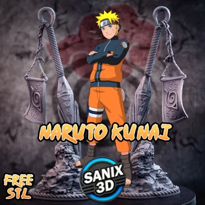 KUNAI ( NARUTO ) -STL Files
