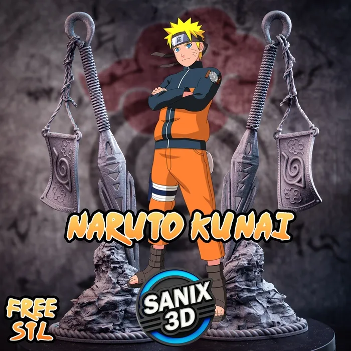 KUNAI ( NARUTO ) -STL Files