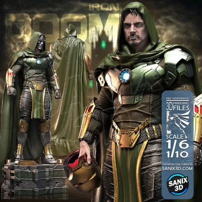 IRON Collection / IRON DOOM - 3D Printing Files