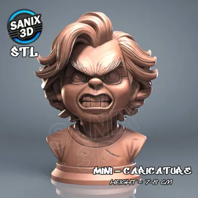Mini / Chucky ( STL File )