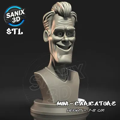 Mini / Jim Carrey ( STL File )