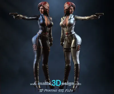 Widow - 3D Printable Model