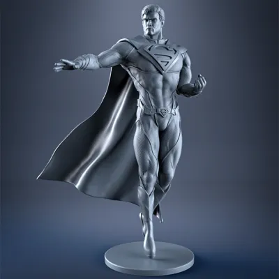 SUPERMAN - 3D printable Model