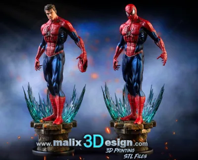 Spider Boy from Sinister Six ( diorama ) - STL Files Spider Boy from Sinister Six ( diorama ) - STL Files