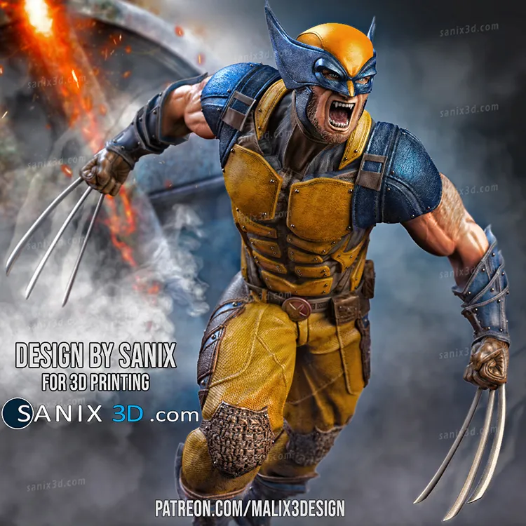Adamant Man - STL Files Adamant Man - STL Files