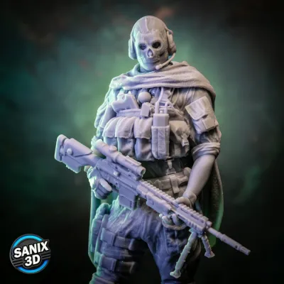 GHOST ( COD ) - STL Files