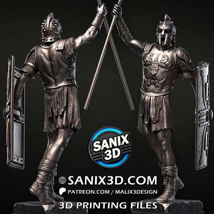 GLADIATOR - 3D Printing Files
