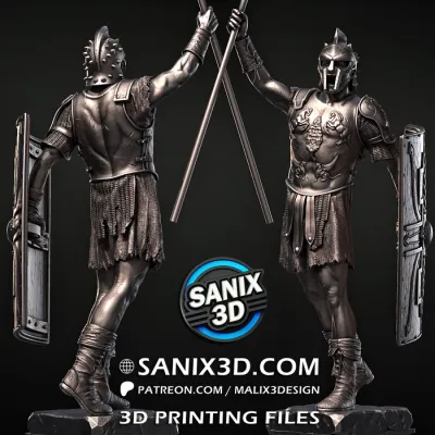 GLADIATOR - 3D Printing Files