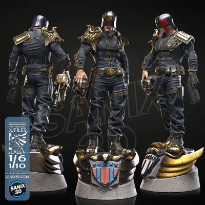 Judge Dredd - 3D Printing Files
