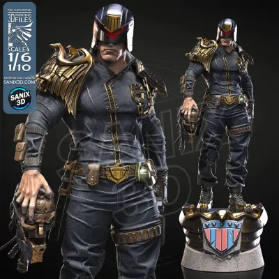 Judge Dredd - 3D Printing Files