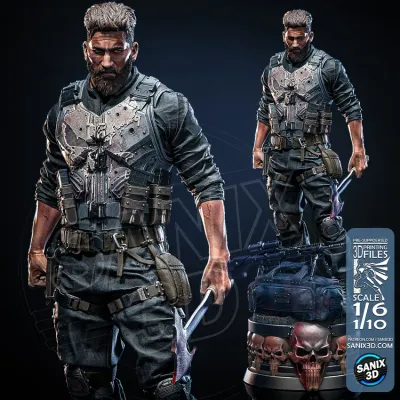 The PUNISHER - 3D Printing Files