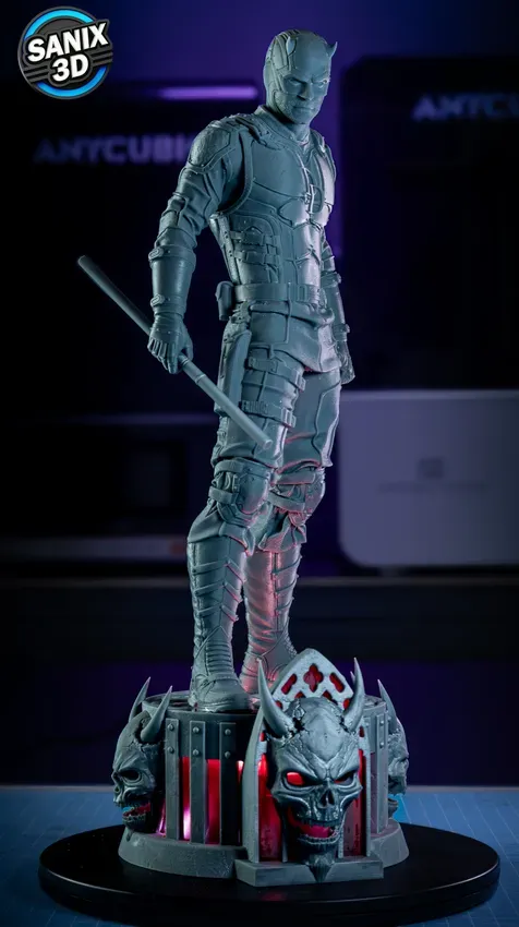 Daredevil STL – Charlie Cox Born Again 3D Print File