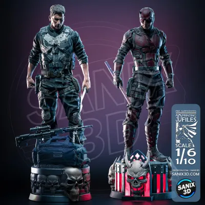 Vigilantes - 3D Printing Files